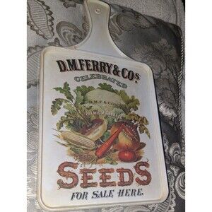 D.M. Ferry & Co Seeds Cutting Board Vintage